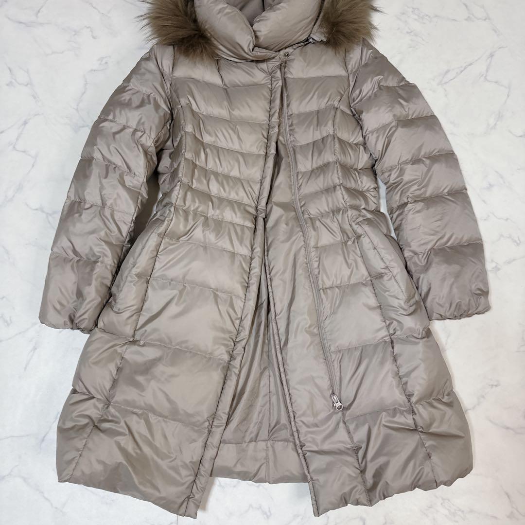 ✨美品✨23区 ダウンコート 2way ウォッシャブル 洗える ラクーンファー