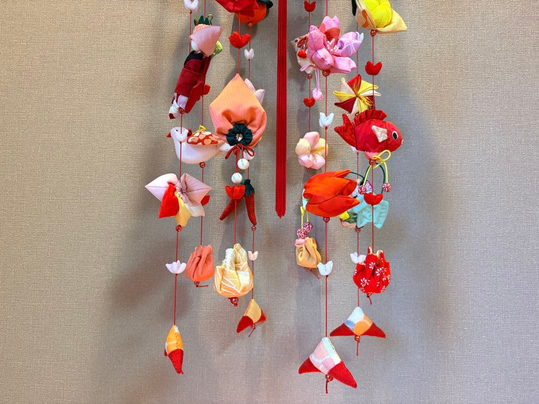 豪華つるし雛No.184・ひな祭り・桃の節句・さげもん吊るし飾り・初節句飾り