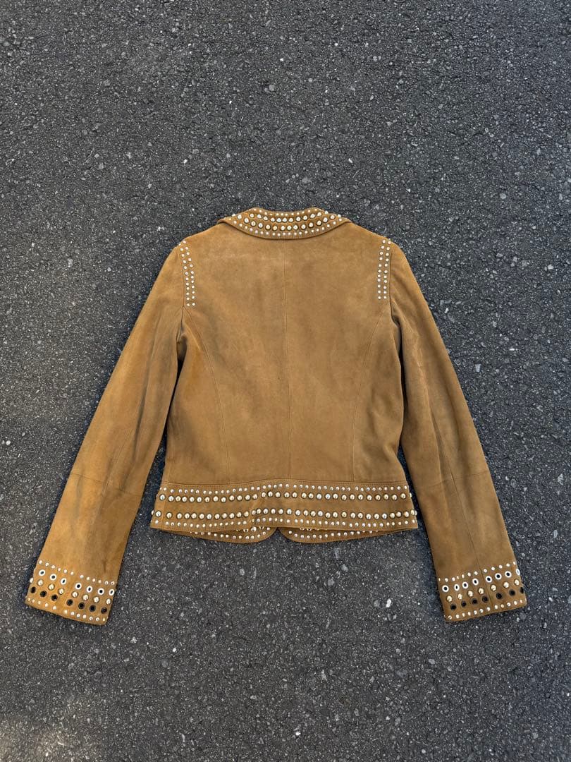 90s vintage archive スタッズブルゾン