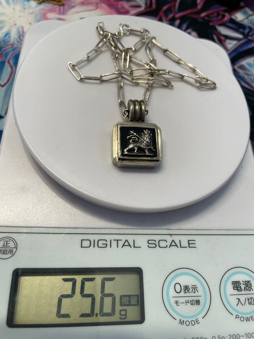 ★【希少】ボブ・マーリー シルバーネックレス　silver925 オニキス★