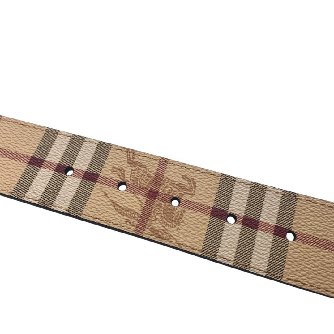 【穴あけパンチ】Burberry　バーバリー　　リバーシブル　96-106ｃｍ