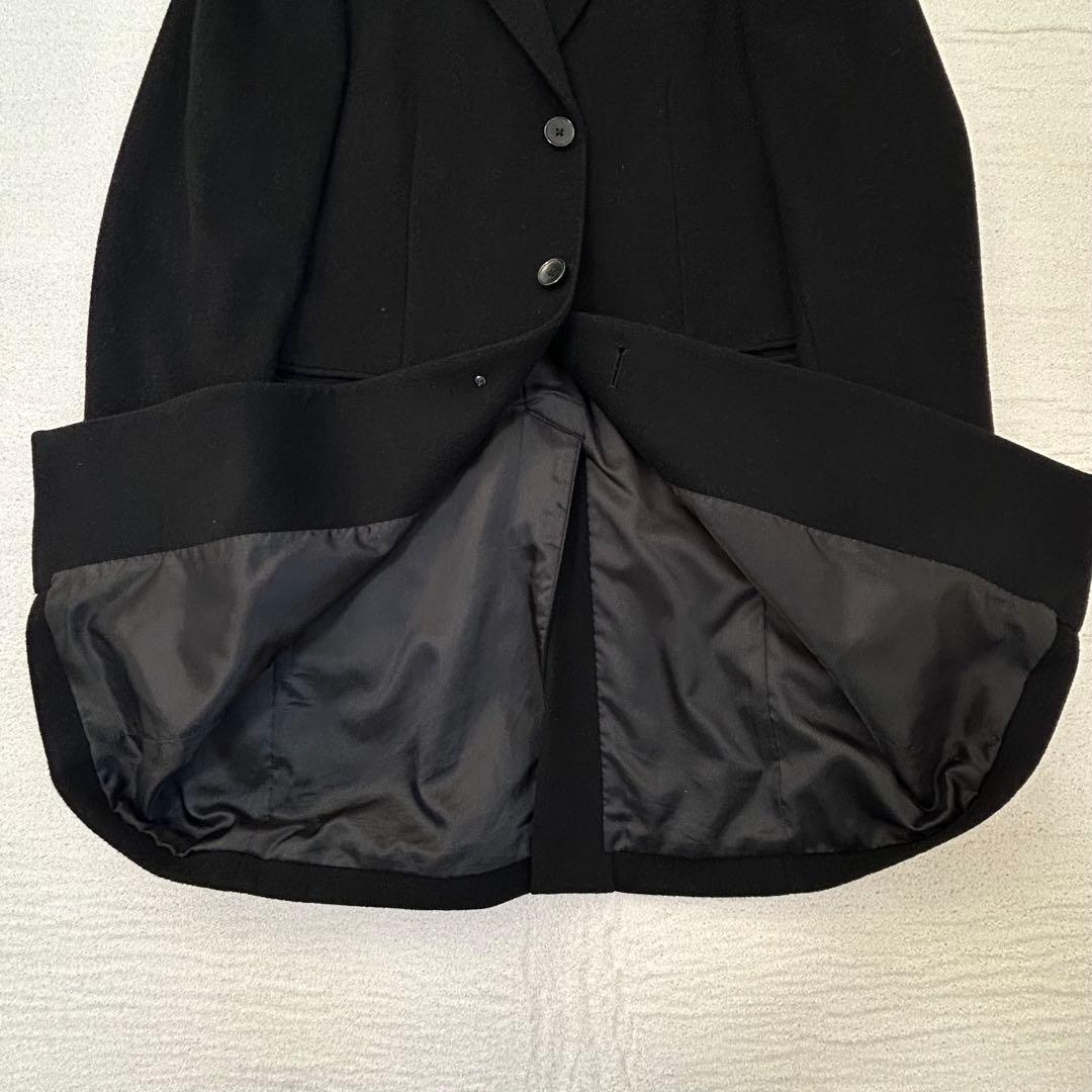 【未使用級】UNIQLO ウールカシミヤチェスターコート Lサイズ BLACK