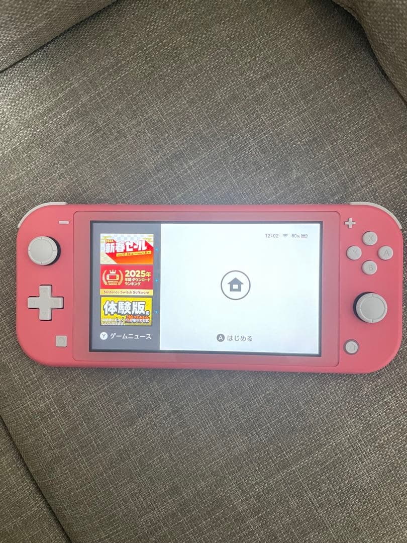 Nintendo Switch Lite ピンク 充電器付き