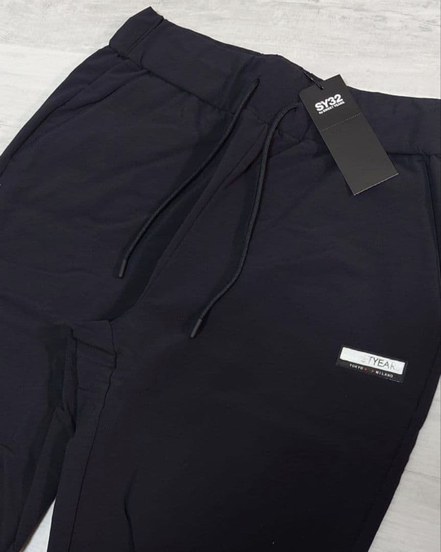 新品XLサイズ ストームフリース パンツ ブラック SY32