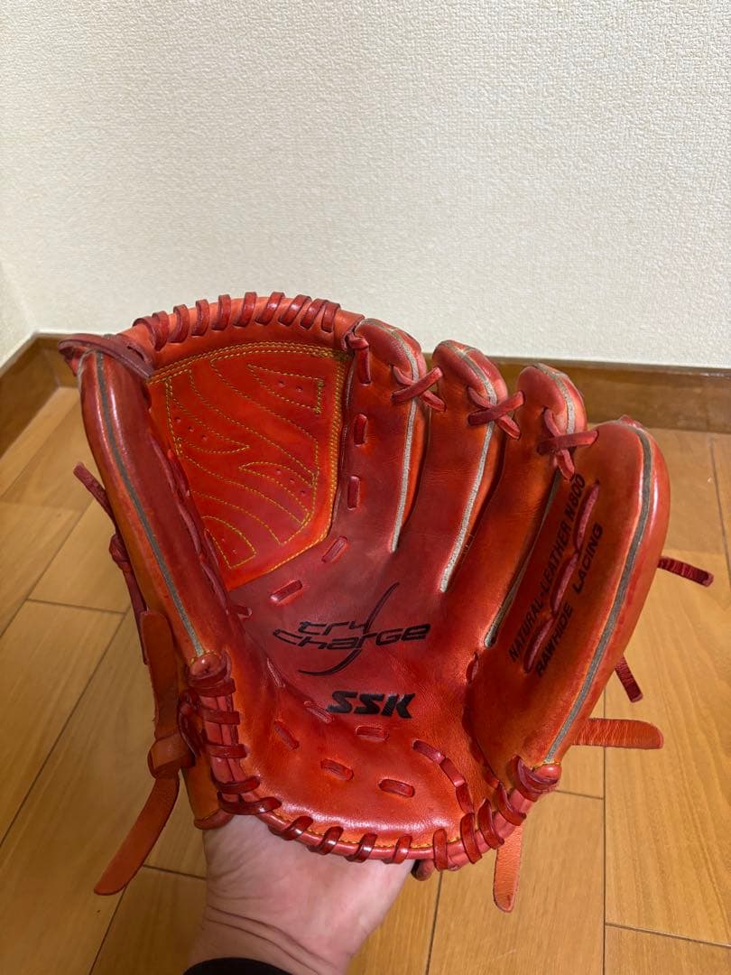 【良品】　SSK 一般軟式グローブ　投手用　即戦力