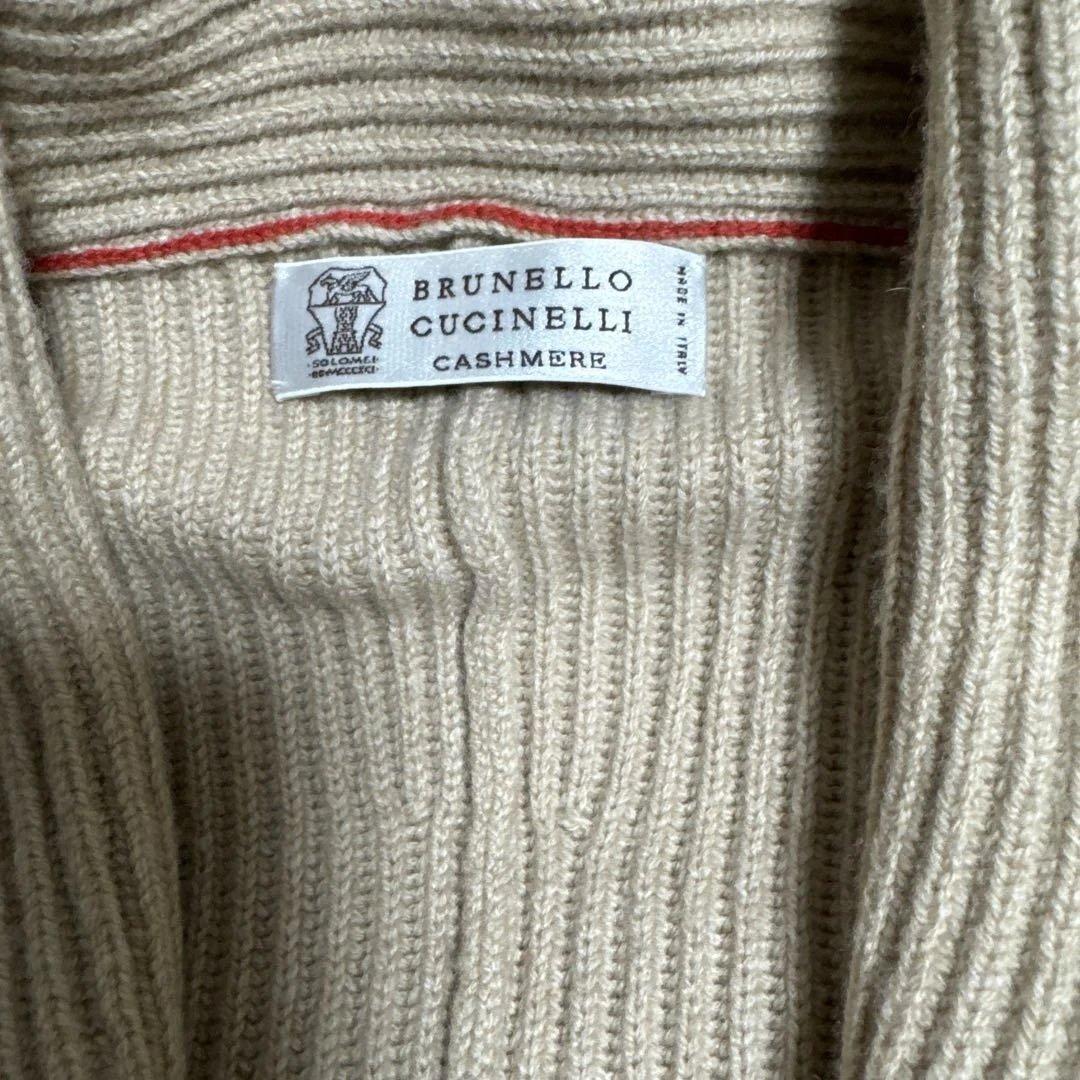 BRUNELLO CUCINELLI カシミヤ カーディガン ベージュ