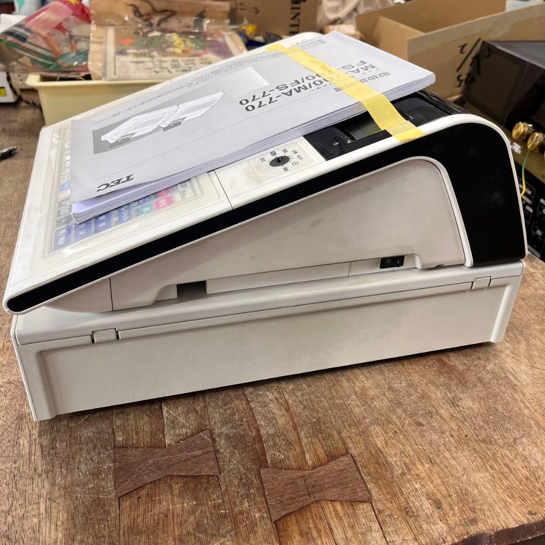 K◇東芝　TEC　shallot　テック電子レジスター　FS-700　取扱説明書