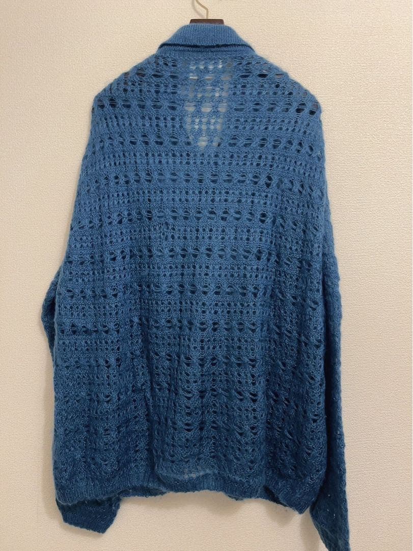 トップス yoke MOHAIR SILK MESH KNIT SHIRT sample