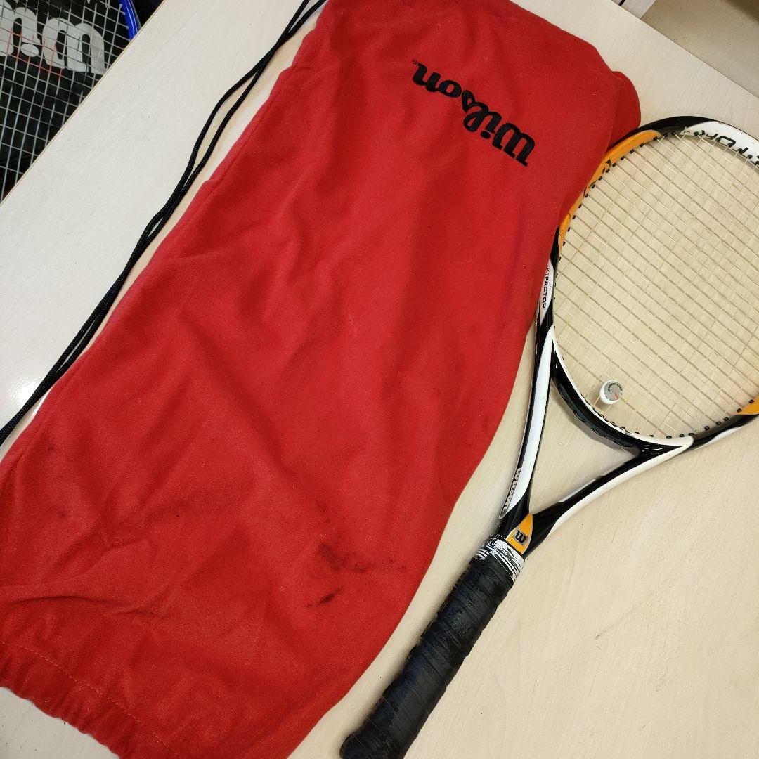 wilson Factor ウィルセン Zen　テニスラケット　バッグ付き