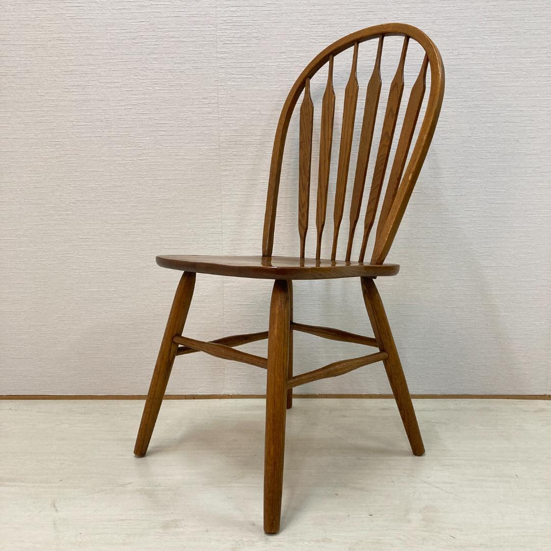 Shin Lee シンリー ダイニングチェア ウィンザー　オーク材　２脚セットB