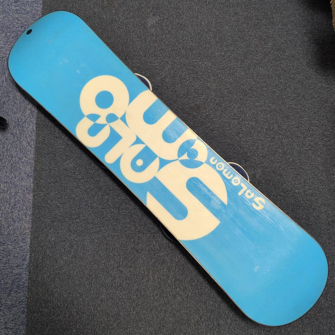 ソロモン　105cm キッズスノボードセット　板　SALOMONビンディング付き