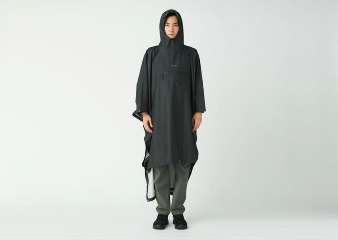 スノーピーク Tarp Poncho ブラック