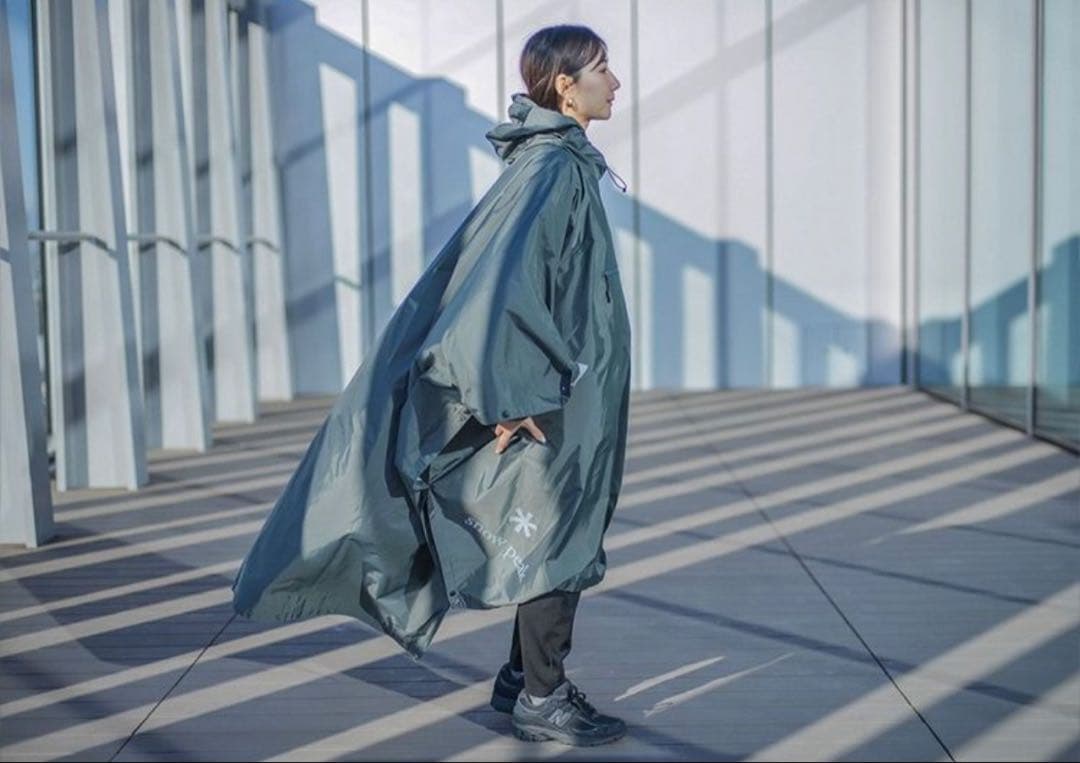 スノーピーク Tarp Poncho ブラック