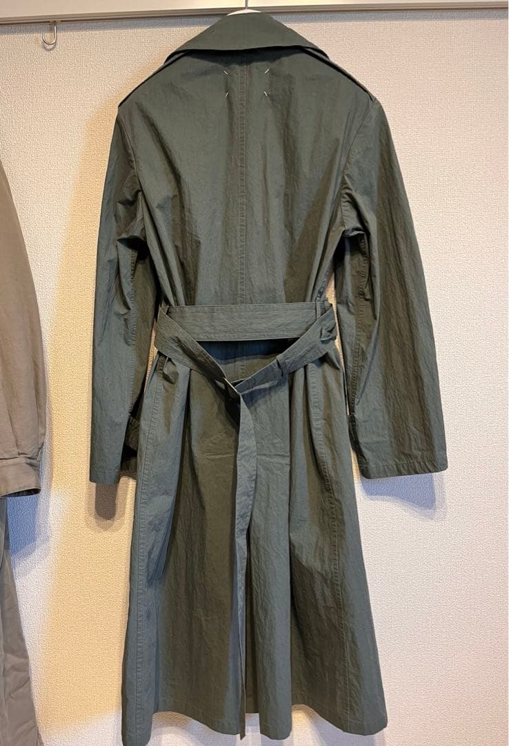 未使用 maison margiela 23aw トレンチコート mm6白タグ