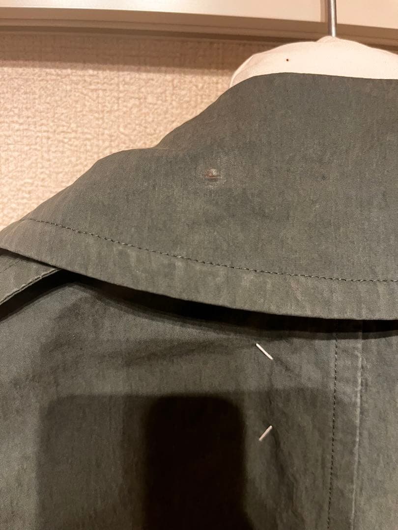 未使用 maison margiela 23aw トレンチコート mm6白タグ