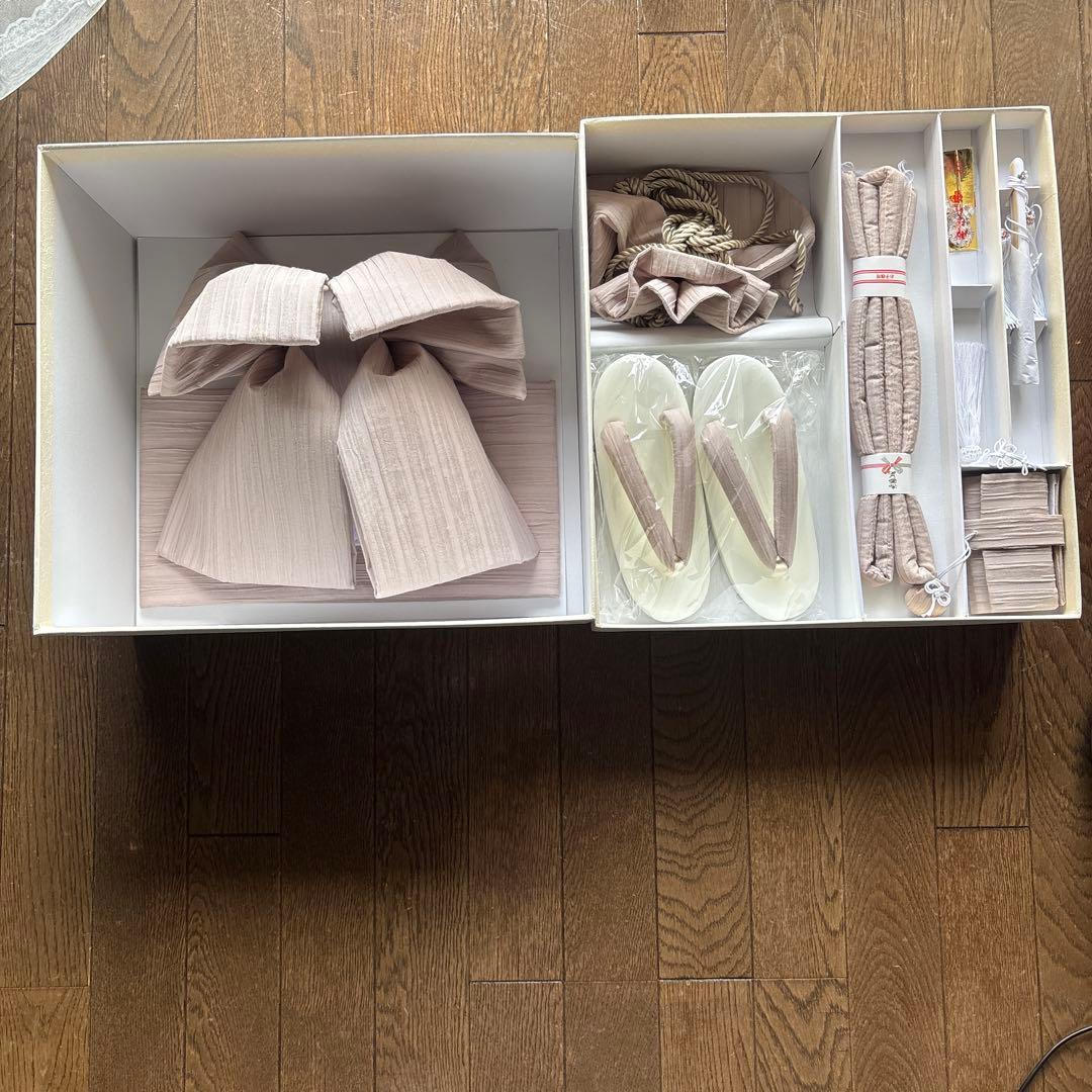 ひよこ商店　完売品　七五三 七歳 着物はこせこセット