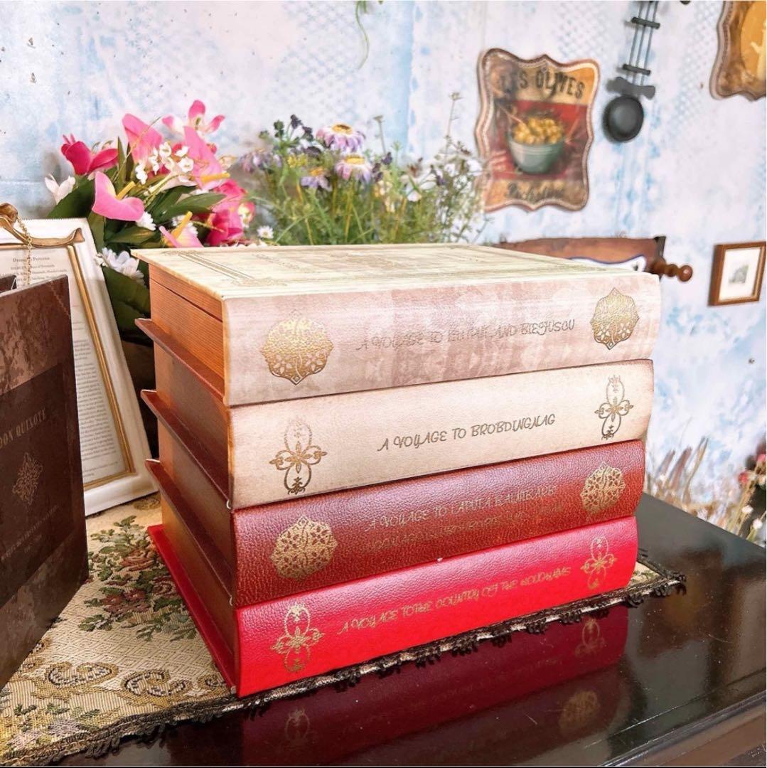 アンティークな部屋 Secret book（４段） アクセサリーボックス