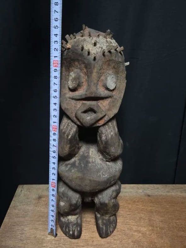 横*山様 自立難マンビラ族彫像カメルーン　アフリカプリミティブアートアフリカンア