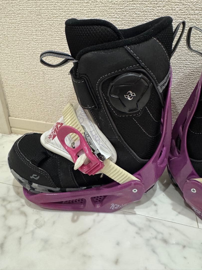 k2 LIL kat サイズxs RIDE NORRIS 18.5 2点セット