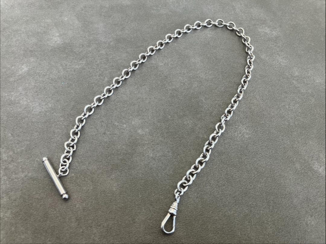 ⭐美品⭐　ヴィンテージ ティファニー Tバー 懐中時計チェーン キーチェーン