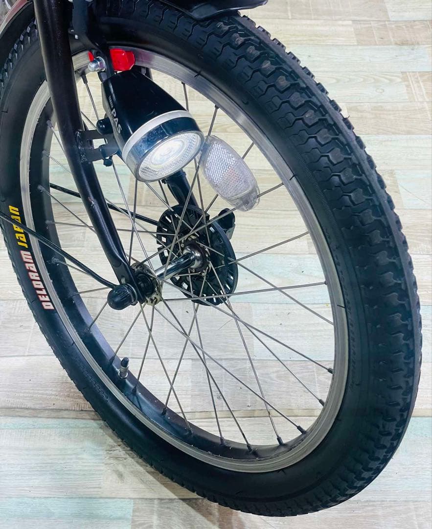 K3229 [大容量12.3Ah]電動自転車ヤマハパスキス子供乗せ 20インチ