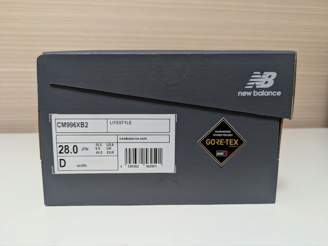 ニューバランス　CM996 ゴアテックス　28cm　new balance