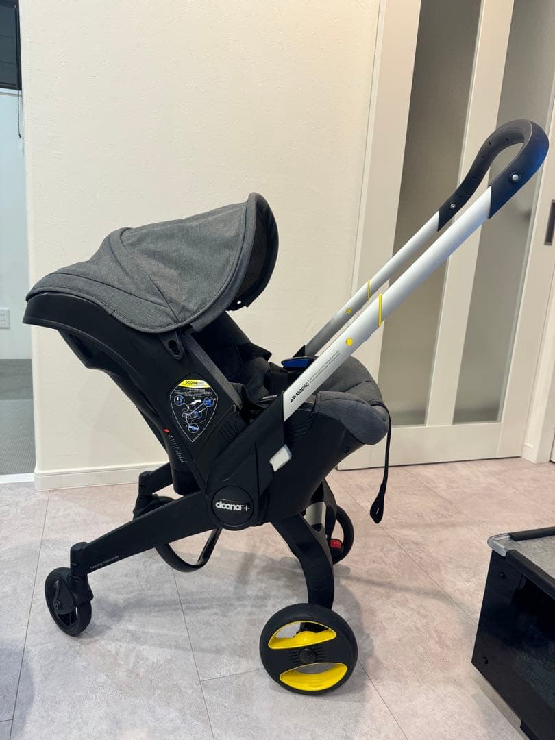 doona ベビーカー チャイルドシート クラシカルグレー ISOFIX付き