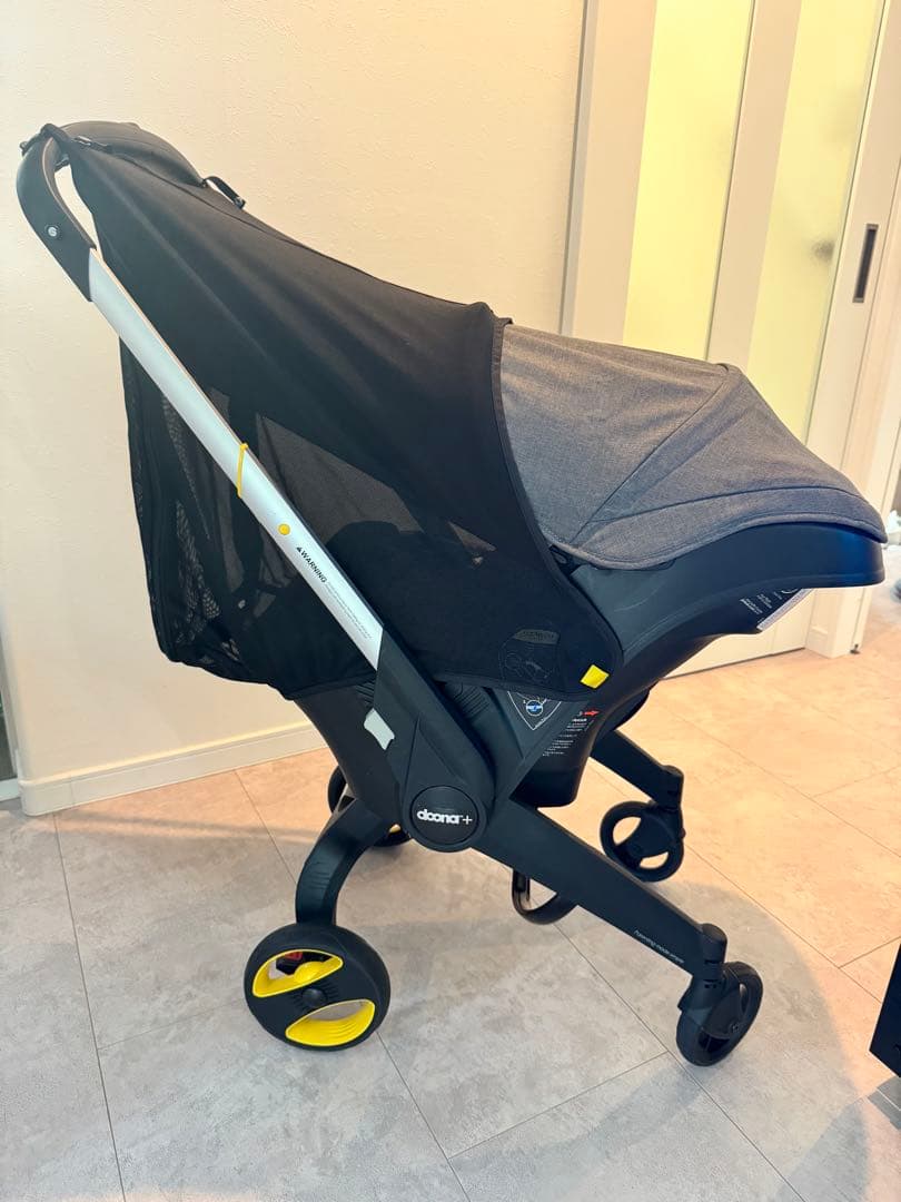 doona ベビーカー チャイルドシート クラシカルグレー ISOFIX付き
