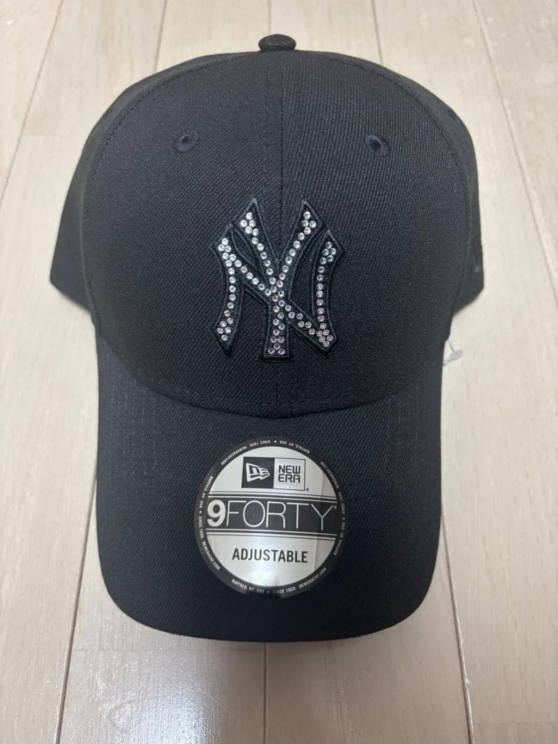 9FORTY Rhinestone ラインストーンニューヨークヤンキースブラック