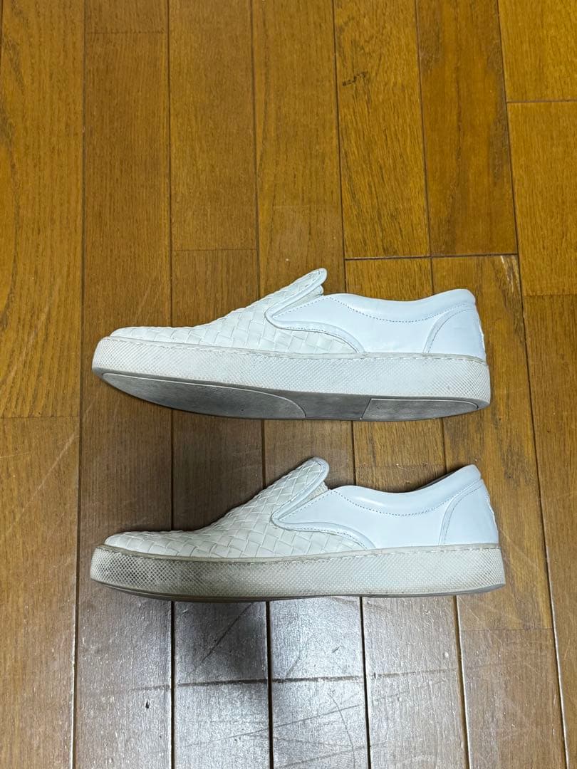 Bottega Veneta ホワイト スリッポン