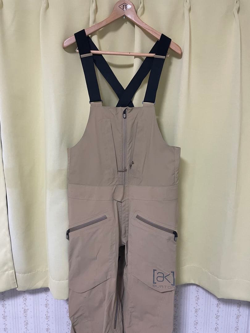[ak] バートン　ゴアテックスビブパンツ　スノーボード