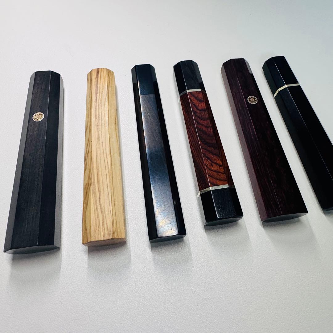 270mm ダマスカス墨流し柳刃包丁 紫檀八角柄 鏡面仕上げ 刺身用