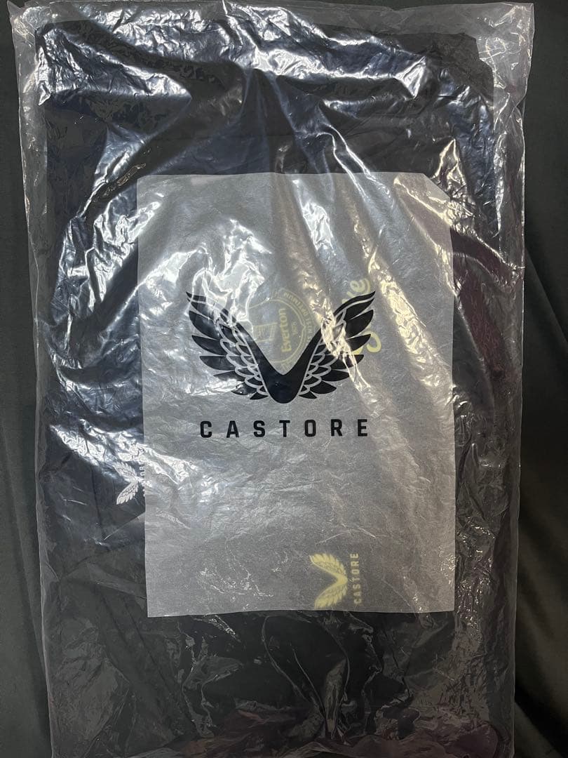 【Castore】エバートン　ノースリーブベンチコート ブラック