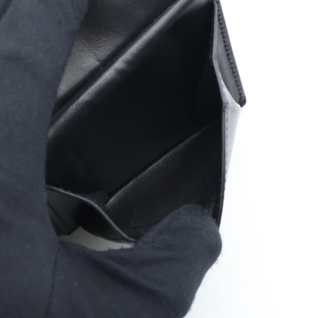 【極美品】BOTTEGA VENETA 二つ折り財布　カセット　黒