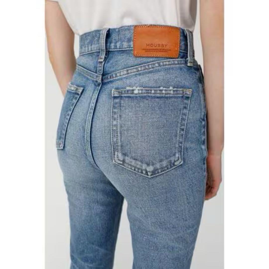 大人気✨moussy MVS FLARE フレアデニムパンツ 27 BLUE