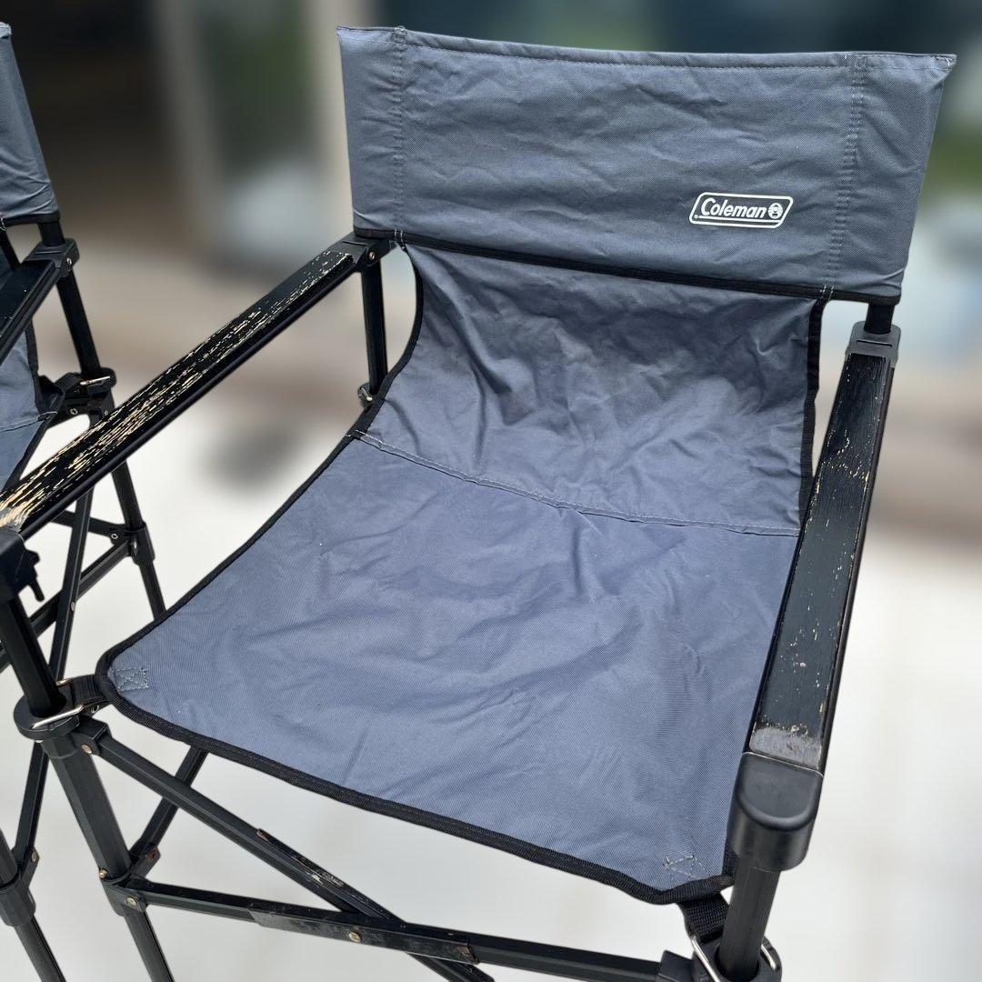 Coleman ツーウェイキャプテンチェア 2脚セット 折りたたみ グレー