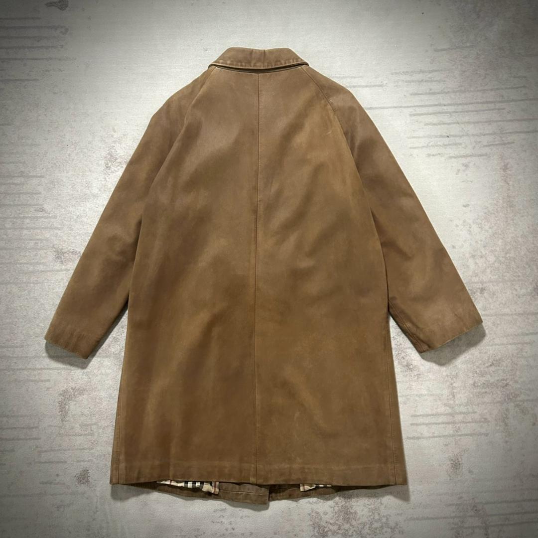 美品 BURBERRY 90's 入手困難 オールレザー L相当 ノバチェック
