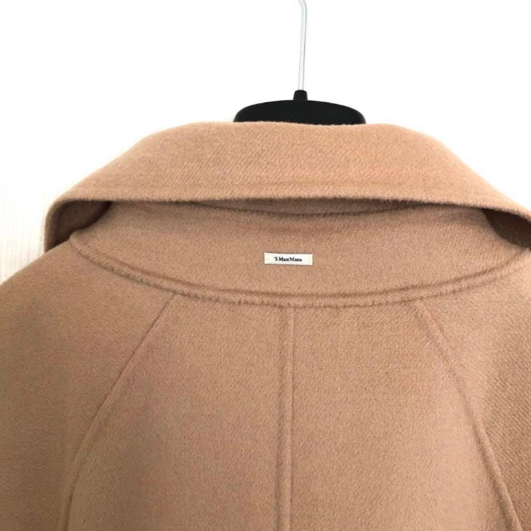 新品タグ付き‼️【マックスマーラ】42 ENZOボタン付きコート　モカキャメル