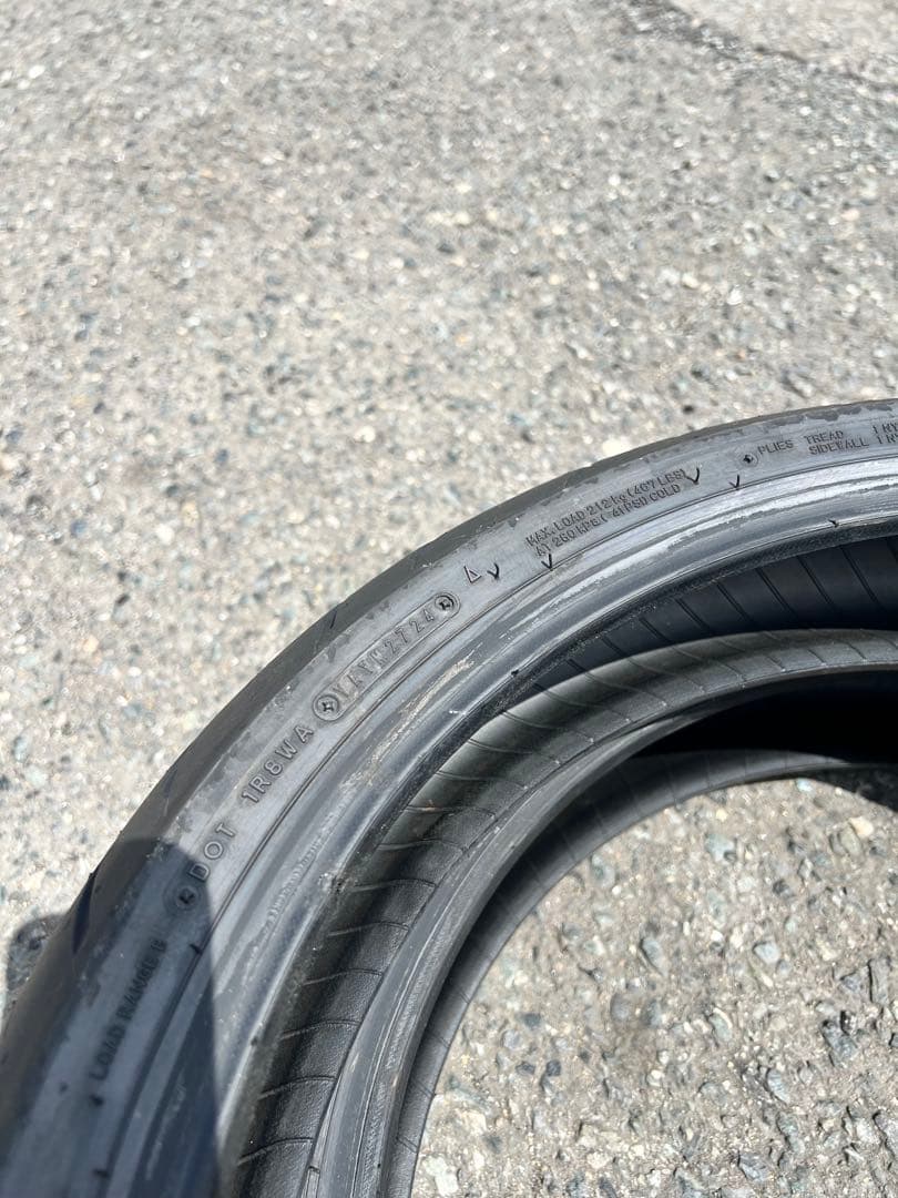 送料込み室内保管 新車外しDUNLOP GPR300前後セット