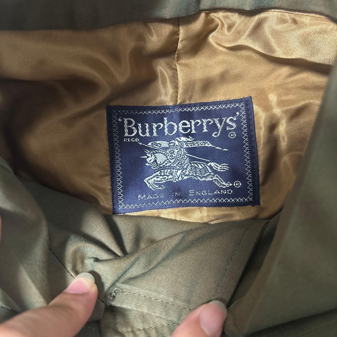 Burberry玉虫色 トレンチコート バーバリー裏地