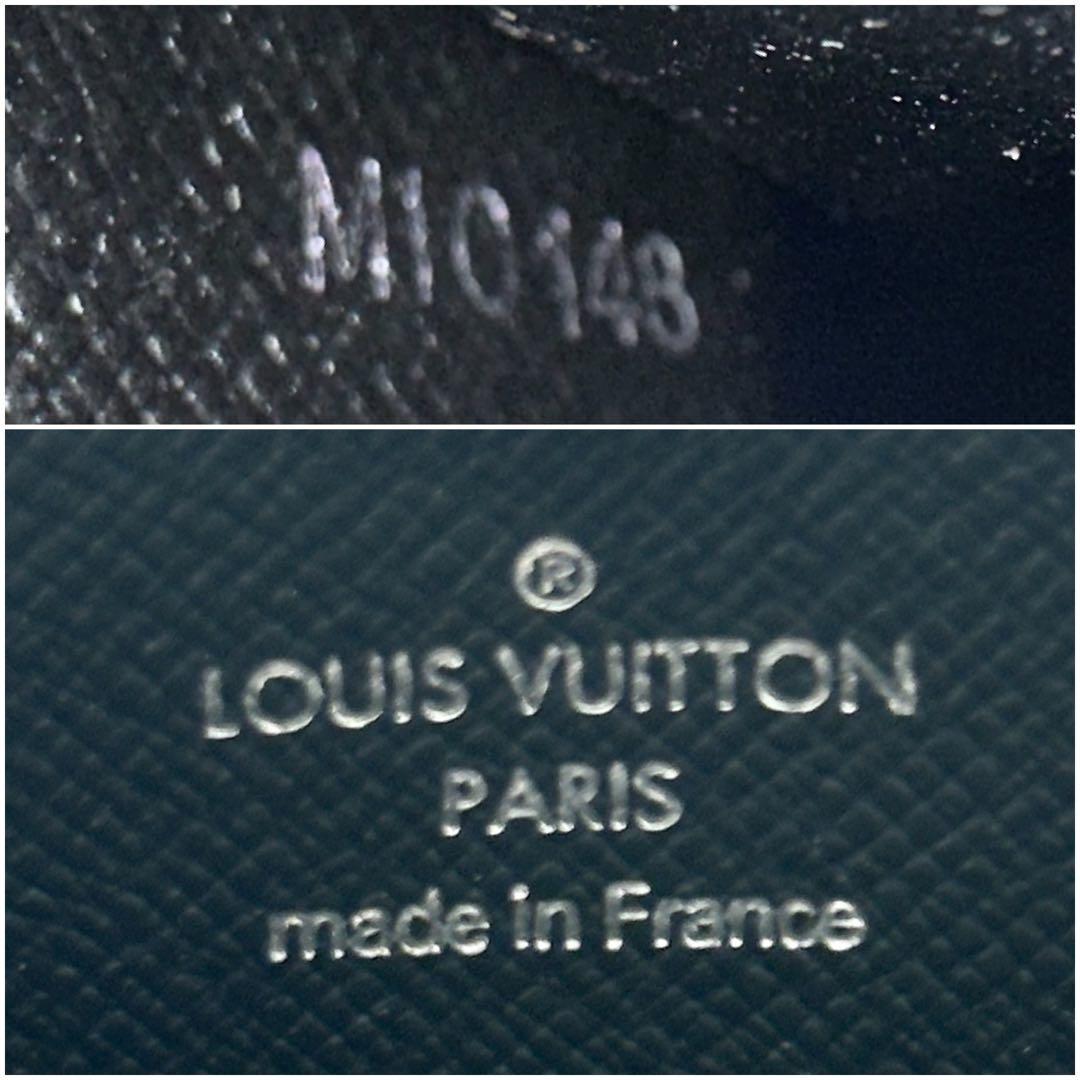 ルイヴィトン ジッピーパース タイガ ブラック コンパクト ミニ 小銭入れ