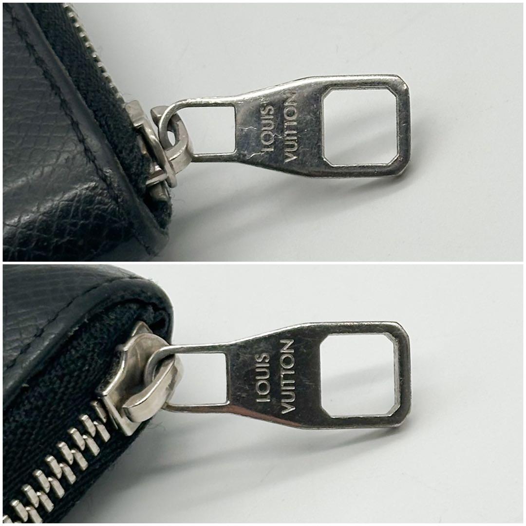 ルイヴィトン ジッピーパース タイガ ブラック コンパクト ミニ 小銭入れ