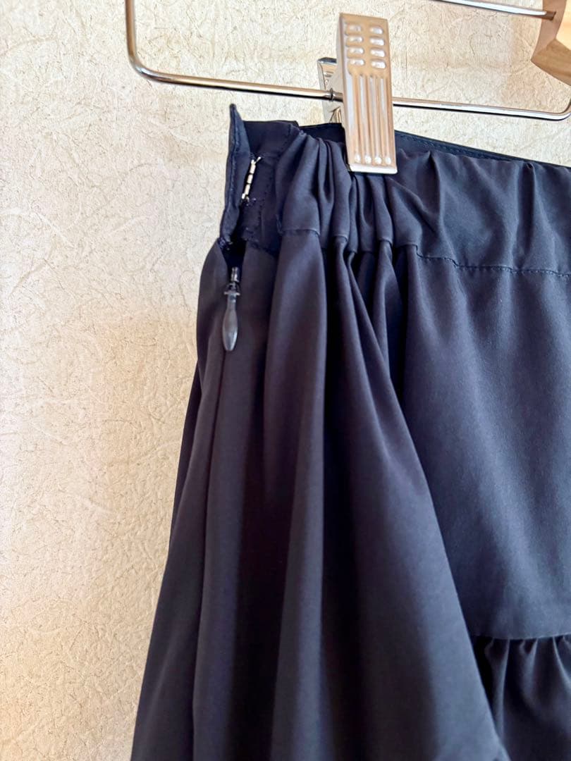 eldo エルド　ピンタックロングスカート ブラック　ネイビー　フリー