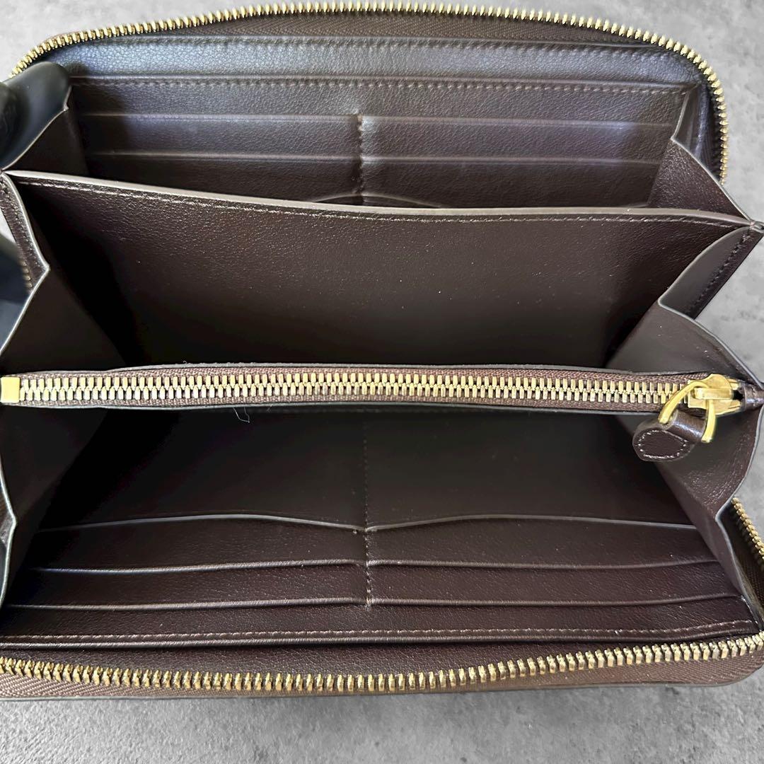 希少✨Berluti イタウバ トワル マルブフ カリグラフィ　長財布