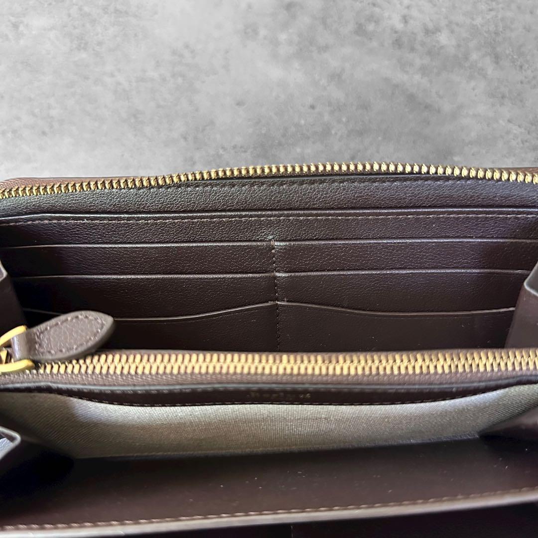 希少✨Berluti イタウバ トワル マルブフ カリグラフィ　長財布