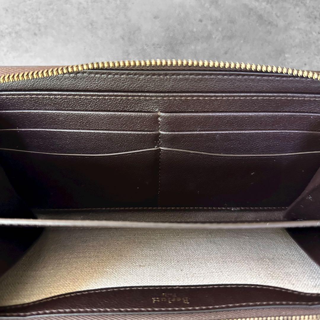 希少✨Berluti イタウバ トワル マルブフ カリグラフィ　長財布