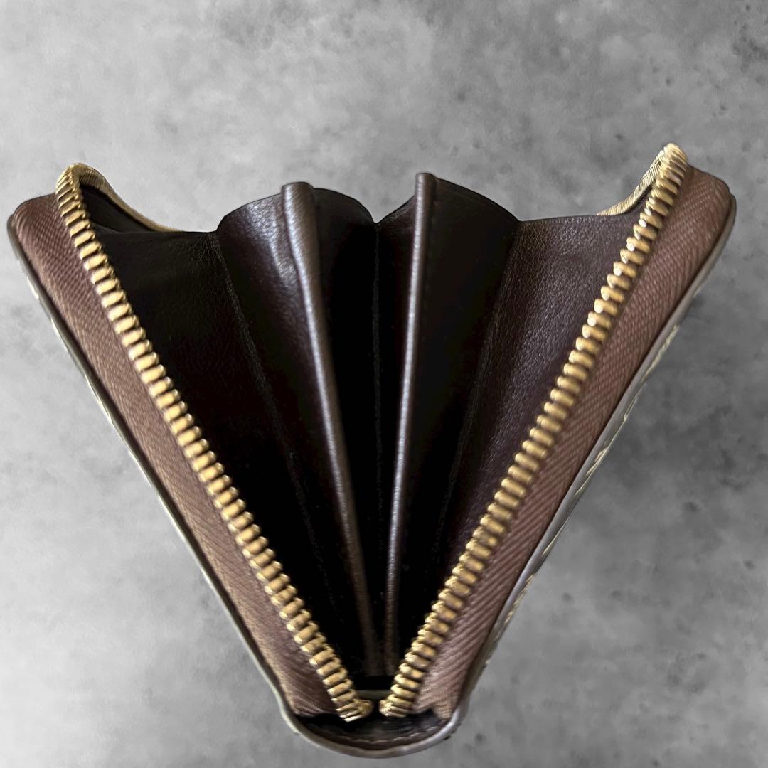 希少✨Berluti イタウバ トワル マルブフ カリグラフィ　長財布