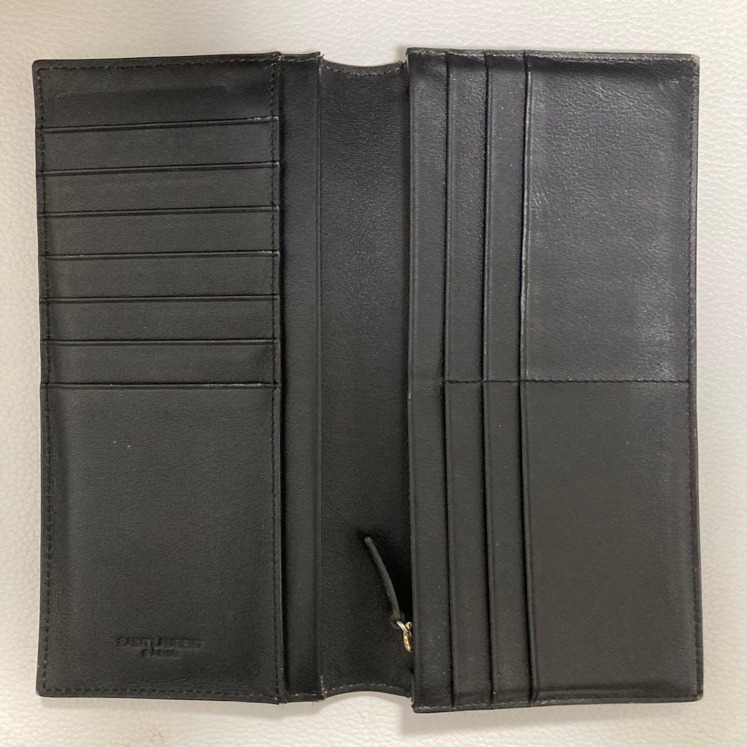 SAINT LAURENT ブラック 長財布