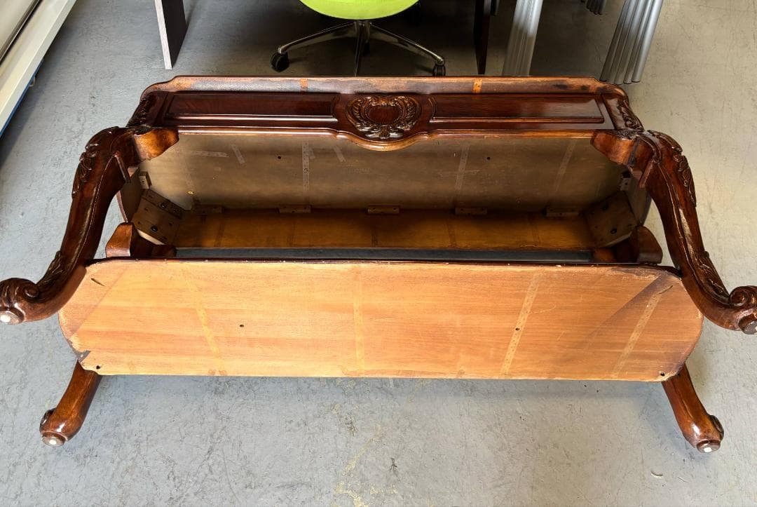 ヨーロッパ系 アンティーク 大型コンソール、サイドテーブル幅153cm Used