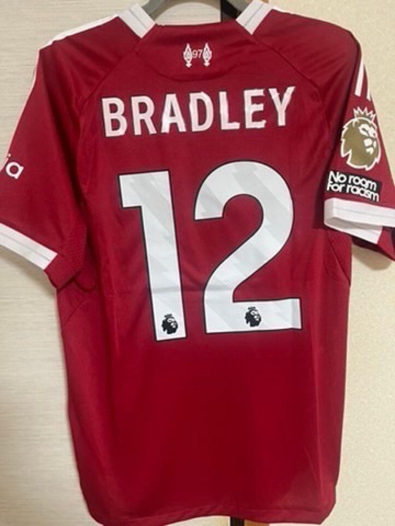 【新品】ブラッドリー　リバプール　25/26　選手仕様　PL仕様　ユニフォーム